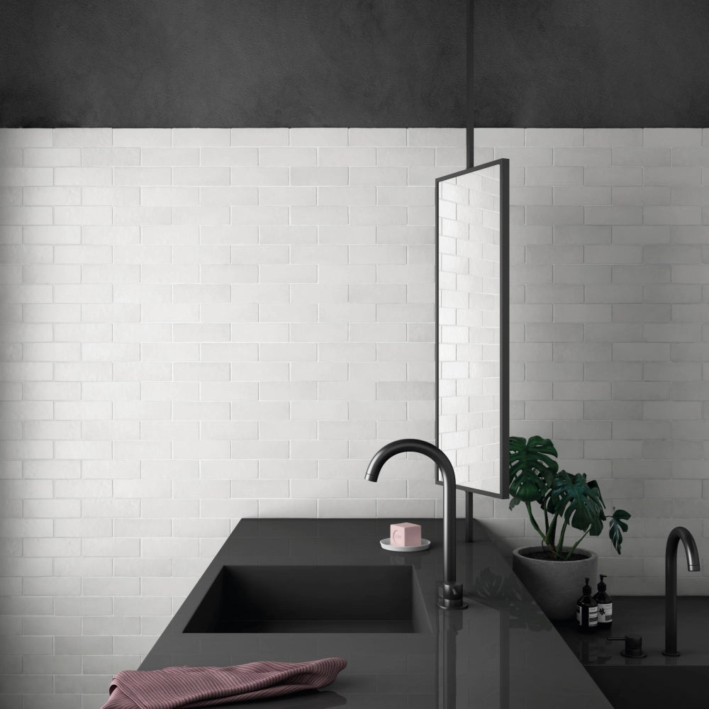 ZIGGAAT ARETE ホワイトカラー Dal-Tile Articulo Editorial White AR06RCT1224MTJ1 12