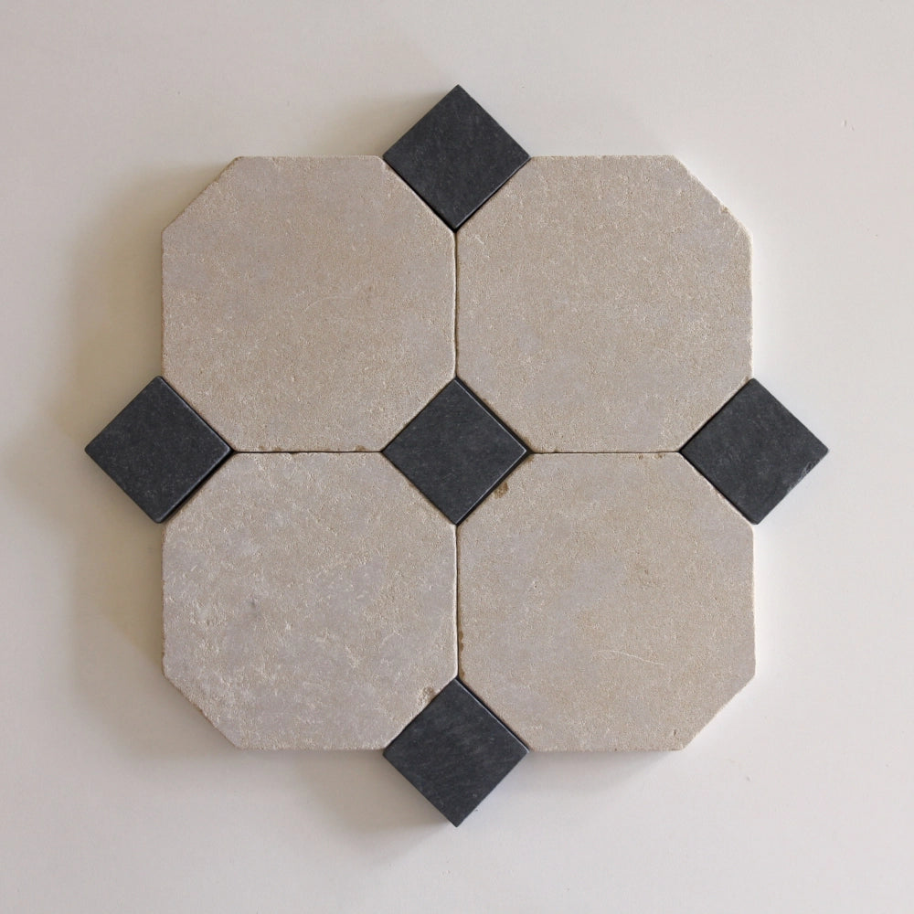 Moroccan Limestone | Octagon | 8x8 | Meknes | Matte – Alexander James