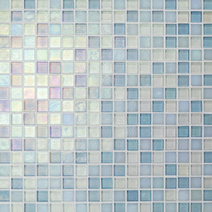 Clean Edge - 5/8x5/8 | Color: Opaline | Material: Glass | Finish: Blend | Sold By: Case | Square Foot Per Case: 10 | Tile Size: 12"x12"x0.24" | Commercial: No | Residential: Yes | Floor Rated: Yes | Wet Areas: Yes | AJ-23-1603