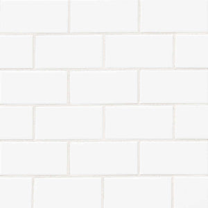Classic White | Color: Ice White | Material: Ceramic | Finish: Matte | Sold By: Case | Square Foot Per Case: 10 | Tile Size: 3"x6"x0.25" | Commercial: Yes | Residential: Yes | Floor Rated: No | Wet Areas: Yes | AJ-23-205