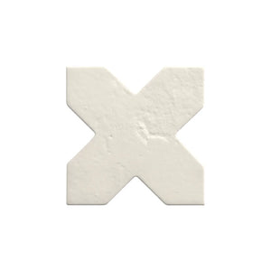 Porto | Cross | Color: Glacier | Material: Porcelain | Finish: Matte | Sold By: SQFT | Tile Size: 6"x6"x0.362" | Commercial: Yes | Residential: Yes | Floor Rated: Yes | Wet Areas: Yes | AJ-23-1920