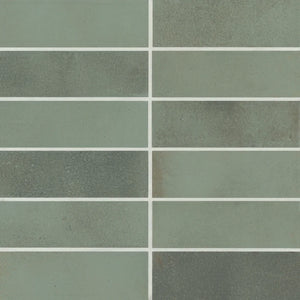 Dion | Color: Sage | Material: Porcelain | Finish: Matte | Sold By: SQFT | Tile Size: 2"x6"x0.375" | Commercial: Yes | Residential: Yes | Floor Rated: Yes | Wet Areas: Yes | AJ-23-205