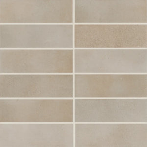 Dion | Color: Taupe | Material: Porcelain | Finish: Matte | Sold By: SQFT | Tile Size: 2"x6"x0.375" | Commercial: Yes | Residential: Yes | Floor Rated: Yes | Wet Areas: Yes | AJ-23-205