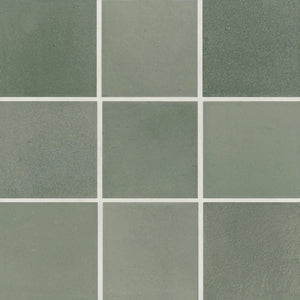 Dion | Color: Sage | Material: Porcelain | Finish: Matte | Sold By: SQFT | Tile Size: 4"x4"x0.375" | Commercial: Yes | Residential: Yes | Floor Rated: Yes | Wet Areas: Yes | AJ-23-205