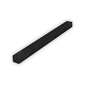 Cast Iron | Stix Bar Liner | Color: Black | Material: Porcelain | Finish: Matte | Sold By: Piece | Tile Size: 0.375"x6"x0.25" | Commercial: Yes | Residential: Yes | Floor Rated: Yes | Wet Areas: Yes | AJ-23-1301
