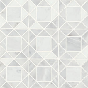 Rembrandt | Mosaic | Color: Creme | Material: Marble | Finish: Honed | Sold By: SQFT | Tile Size: 11.75"x11.75"x0.375" | Commercial: Yes | Residential: Yes | Floor Rated: Yes | Wet Areas: Yes | AJ-23-205