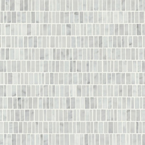 Rembrandt | Mosaic | Color: White | Material: Marble | Finish: Honed | Sold By: SQFT | Tile Size: 12"x12.25"x0.375" | Commercial: Yes | Residential: Yes | Floor Rated: Yes | Wet Areas: Yes | AJ-23-205
