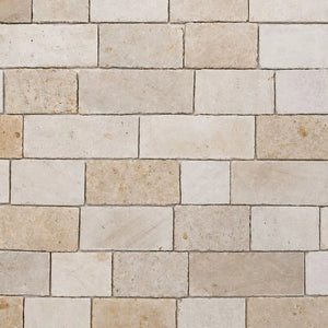 Burgundy Blend  | Assorted Sizes | Beige | Tumbled