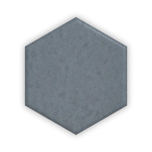 Steel 4” Hexagon | Color: Grey | Material: Porcelain | Finish: Matte | Sold By: SQFT | Tile Size: 4"x4"x0.313" | Commercial: No | Residential: Yes | Floor Rated: Yes | Wet Areas: Yes | AJ-23-1301