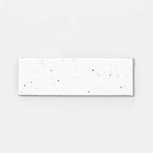 Handcraft Glazed Brick Pure White | Color: White | Material: Thin Brick | Finish: Gloss | Sold By: SQFT | Tile Size: 2.5"x8"x0.5" | Commercial: No | Residential: Yes | Floor Rated: Yes | Wet Areas: Yes | AJ-23-1301