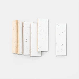 Handcraft Glazed Brick Pure White | Color: White | Material: Thin Brick | Finish: Gloss | Sold By: SQFT | Tile Size: 2.5"x8"x0.5" | Commercial: No | Residential: Yes | Floor Rated: Yes | Wet Areas: Yes | AJ-23-1301