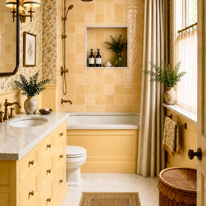 Marrakech | 5x5 | Ochre | Glazed