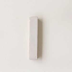 Zellige | Color: Snow | Material: Ceramic | Finish: Gloss | Sold By: Case | Square Foot Per Case: 2.69 | Tile Size: 1"x6"x0.787" | Commercial: Yes | Residential: Yes | Floor Rated: Yes | Wet Areas: Yes | AJ-23-3337-EZR1525-01