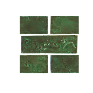 Rustico | 3x8 | Verde Oscuro Rustico | Gloss