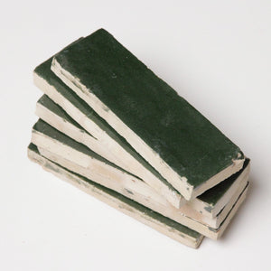 Zellige | 2x6 | Dark Green | Gloss