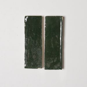 Zellige | 2x6 | Dark Green | Gloss