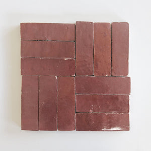 Zellige | 2x6 | Rust | Gloss