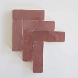 Zellige | 2x6 | Rust | Gloss