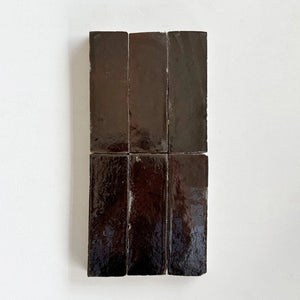 Zellige | 2x6 | Chocolate | Gloss