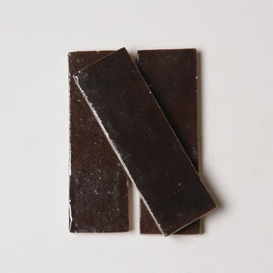 Zellige | 2x6 | Chocolate | Gloss