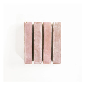 Zellige | 1x6 | Moroccan Pink | Gloss