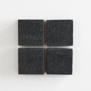 Moroccan Black Marble | Color: Black | Material: Marble | Finish: Matte | Sold By: Case | Square Foot Per Case: 5.38 | Tile Size: 4"x4"x0.591" | Usage: Commercial: Yes | Residential: Yes | Floor Rated: Yes | Wet Areas: Yes