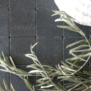 Moroccan Black Marble | Color: Black | Material: Marble | Finish: Matte | Sold By: Case | Square Foot Per Case: 5.38 | Tile Size: 4"x4"x0.591" | Usage: Commercial: Yes | Residential: Yes | Floor Rated: Yes | Wet Areas: Yes
