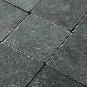 Moroccan Black Marble | Color: Black | Material: Marble | Finish: Matte | Sold By: Case | Square Foot Per Case: 5.38 | Tile Size: 4"x4"x0.591" | Usage: Commercial: Yes | Residential: Yes | Floor Rated: Yes | Wet Areas: Yes