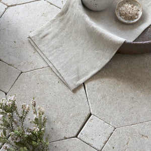 Moroccan Limestone | Octagon | Color: Sahara | Material: Limestone | Finish: Matte | Sold By: Case | Square Foot Per Case: 4.53 | Tile Size: 8"x8"x0.75" | Commercial: Yes | Residential: Yes | Floor Rated: Yes | Wet Areas: Yes | AJ-23-3337-EZRMLOCT-Sahara-34