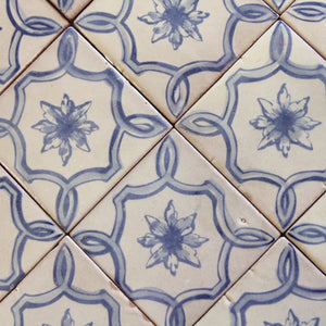 Amano | Color: Fado Azul, Material: Ceramic, Finish: Gloss, Sold By: Case, Tile Size: 4"x4"x0.47", Commercial: Yes | Residential: Yes | Floor Rated: No | Wet Areas: Yes