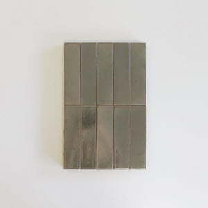 Nusa | Color: Solea, Material: Ceramic, Finish: Gloss, Sold By: Case, Tile Size: 2"x8"x0.59", Commercial: Yes | Residential: Yes | Floor Rated: Yes | Wet Areas: Yes