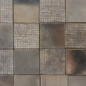 Nusa | Color: Tela, Material: Ceramic, Finish: Gloss, Sold By: Case, Tile Size: 4"x4"x0.59", Commercial: Yes | Residential: Yes | Floor Rated: Yes | Wet Areas: Yes