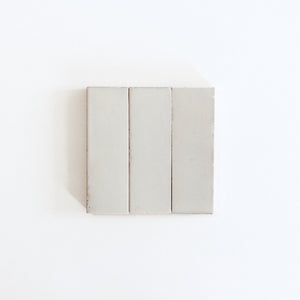 Tierra | Color: Nieve | Material: Ceramic | Finish: Gloss | Sold By: Case | Square Foot Per Case: 5.38 | Tile Size: 2"x6"x0.472" | Commercial: Yes | Residential: Yes | Floor Rated: No | Wet Areas: Yes | AJ-23-3337-EZTIER1505-Nieve