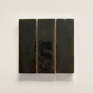 Tierra | Color: Oscuro | Material: Ceramic | Finish: Gloss | Sold By: Case | Square Foot Per Case: 5.38 | Tile Size: 2"x6"x0.472" | Commercial: Yes | Residential: Yes | Floor Rated: No | Wet Areas: Yes | AJ-23-3337-EZTIER1505-Oscuro