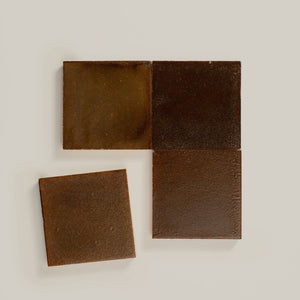 Tierra | Color: Havana | Material: Ceramic | Finish: Gloss | Sold By: Case | Square Foot Per Case: 5.38 | Tile Size: 4"x4"x0.472" | Commercial: Yes | Residential: Yes | Floor Rated: Yes | Wet Areas: Yes | AJ-23-3337-EZRTIER1010-Havana