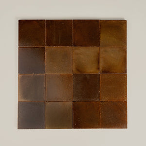 Tierra | Color: Havana | Material: Ceramic | Finish: Gloss | Sold By: Case | Square Foot Per Case: 5.38 | Tile Size: 4"x4"x0.472" | Commercial: Yes | Residential: Yes | Floor Rated: Yes | Wet Areas: Yes | AJ-23-3337-EZRTIER1010-Havana