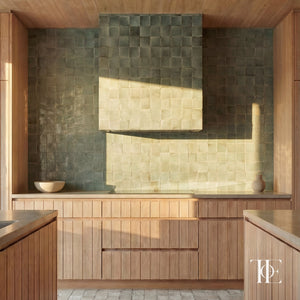 Tierra | Color: Kelp | Material: Ceramic | Finish: Gloss | Sold By: Case | Square Foot Per Case: 5.38 | Tile Size: 4"x4"x0.472" | Commercial: Yes | Residential: Yes | Floor Rated: Yes | Wet Areas: Yes | AJ-23-3337-EZRTIER1010-Kelp