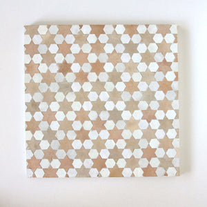 Zellige Mosaic - Senda | Color: Clay/Snow | Material: Ceramic | Finish: Gloss | Sold By: Case | Square Foot Per Case: 8.40 | Tile Size: 11.8"x10.5"x0.472" | Commercial: Yes | Residential: Yes | Floor Rated: Yes | Wet Areas: Yes | AJ-23-3337-EZR0196-04-01