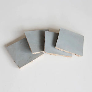 Zellige | Color: Duck Egg Blue | Material: Ceramic | Finish: Gloss | Sold By: Case | Square Foot Per Case: 10.76 | Tile Size: 4"x4"x0.787" | Commercial: Yes | Residential: Yes | Floor Rated: Yes | Wet Areas: Yes | AJ-23-3337-EZR1010-34