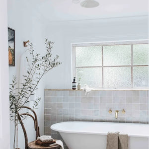 Zellige | Color: Dust | Material: Ceramic | Finish: Gloss | Sold By: Case | Square Foot Per Case: 10.76 | Tile Size: 4"x4"x0.787" | Commercial: Yes | Residential: Yes | Floor Rated: Yes | Wet Areas: Yes | AJ-23-3337-EZR1010-02