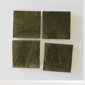 Zellige | Color: Oliva | Material: Ceramic | Finish: Gloss | Sold By: Case | Square Foot Per Case: 10.76 | Tile Size: 4"x4"x0.787" | Commercial: Yes | Residential: Yes | Floor Rated: Yes | Wet Areas: Yes | AJ-23-3337-EZR1010-35