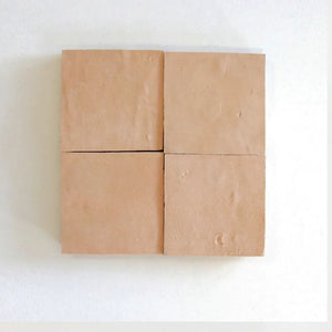 Zellige | Color: Sal | Material: Ceramic | Finish: Gloss | Sold By: Case | Square Foot Per Case: 10.76 | Tile Size: 4"x4"x0.787" | Commercial: Yes | Residential: Yes | Floor Rated: Yes | Wet Areas: Yes | AJ-23-3337-EZR1010-36