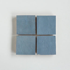 Zellige | Color: Clear Sky | Material: Ceramic | Finish: Gloss | Sold By: Case | Square Foot Per Case: 10.76 | Tile Size: 4"x4"x0.787" | Commercial: Yes | Residential: Yes | Floor Rated: Yes | Wet Areas: Yes | AJ-23-3337-EZR1010-09