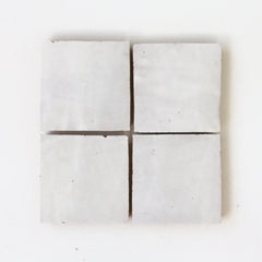 Zellige | 4x4 | Snow | Gloss