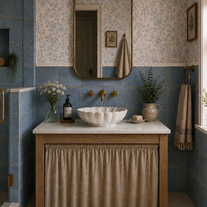Carolina Clay | 8x8 | Seabrook Blu | Glazed