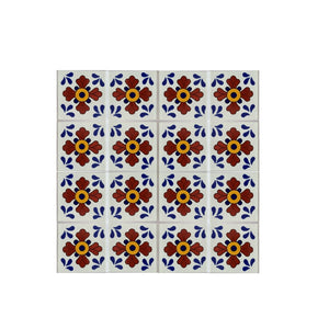 Talavera | 6x6 | Amapola | Gloss
