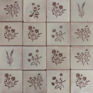 Amano | Color: Potpourri Chocolate, Material: Ceramic, Sold By: Case, Tile Size: 4"x4"x0.47", Commercial: Yes | Residential: Yes | Floor Rated: No | Wet Areas: Yes