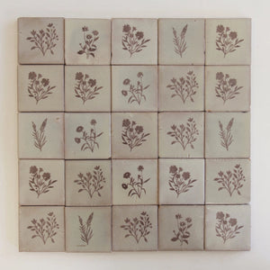 Amano | Color: Potpourri Chocolate, Material: Ceramic, Sold By: Case, Tile Size: 4"x4"x0.47", Commercial: Yes | Residential: Yes | Floor Rated: No | Wet Areas: Yes
