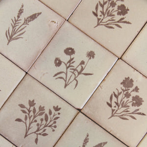 Amano | Color: Potpourri Chocolate, Material: Ceramic, Sold By: Case, Tile Size: 4"x4"x0.47", Commercial: Yes | Residential: Yes | Floor Rated: No | Wet Areas: Yes