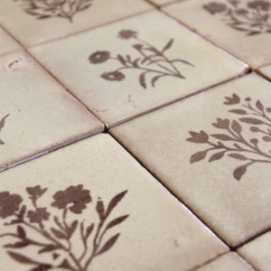 Amano | Color: Potpourri Chocolate, Material: Ceramic, Sold By: Case, Tile Size: 4"x4"x0.47", Commercial: Yes | Residential: Yes | Floor Rated: No | Wet Areas: Yes